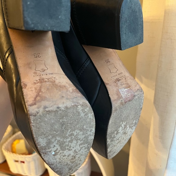 ACNE Orbit Leather Boots - Picture 4 of 14